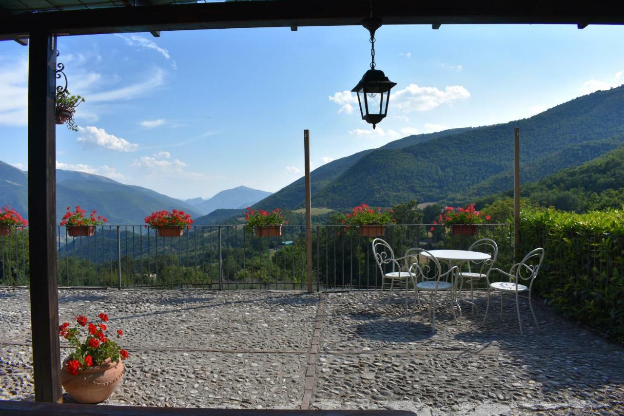 Agriturismo Roccagelli Vallo di Nera Bagian luar foto